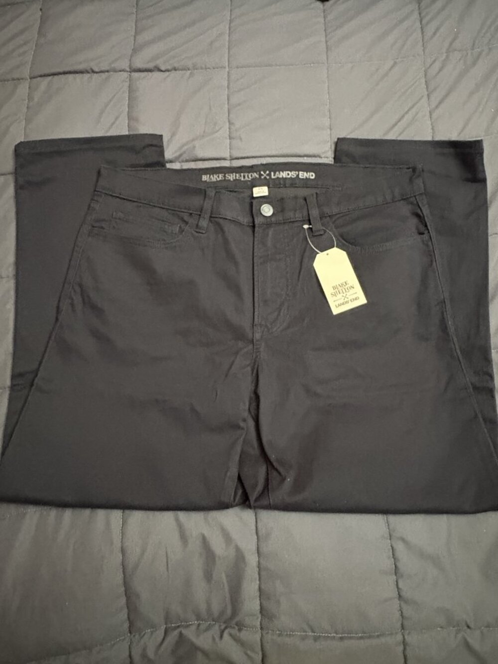 Blake Shelton Black Hybrid Traditional 5 Pocket Pant - 34 x 26 - NIP